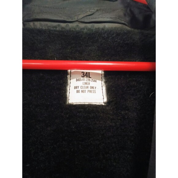 US Military Trench Coat Mens 34L Removable Liner All Weather Water Repellent - Picture 3 of 8